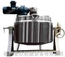 可倾带搅拌夹层锅|可倾式夹层锅(杭州普众机械)